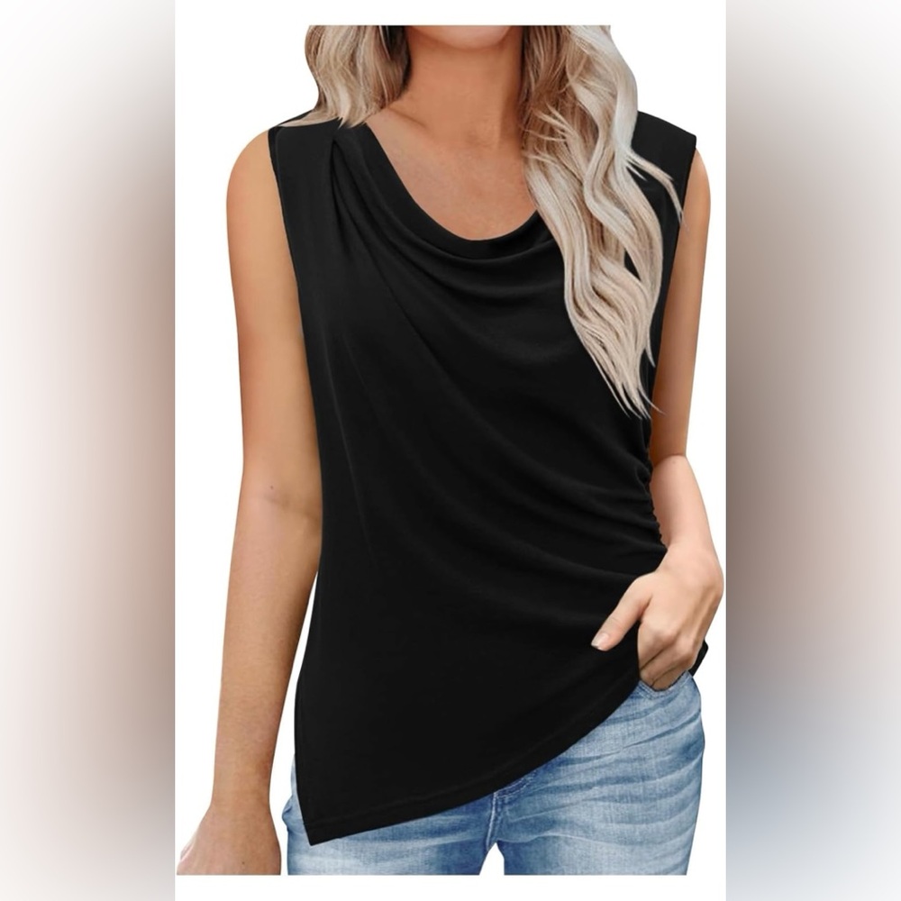 Miholl women’s cowl neck tank BNWOT